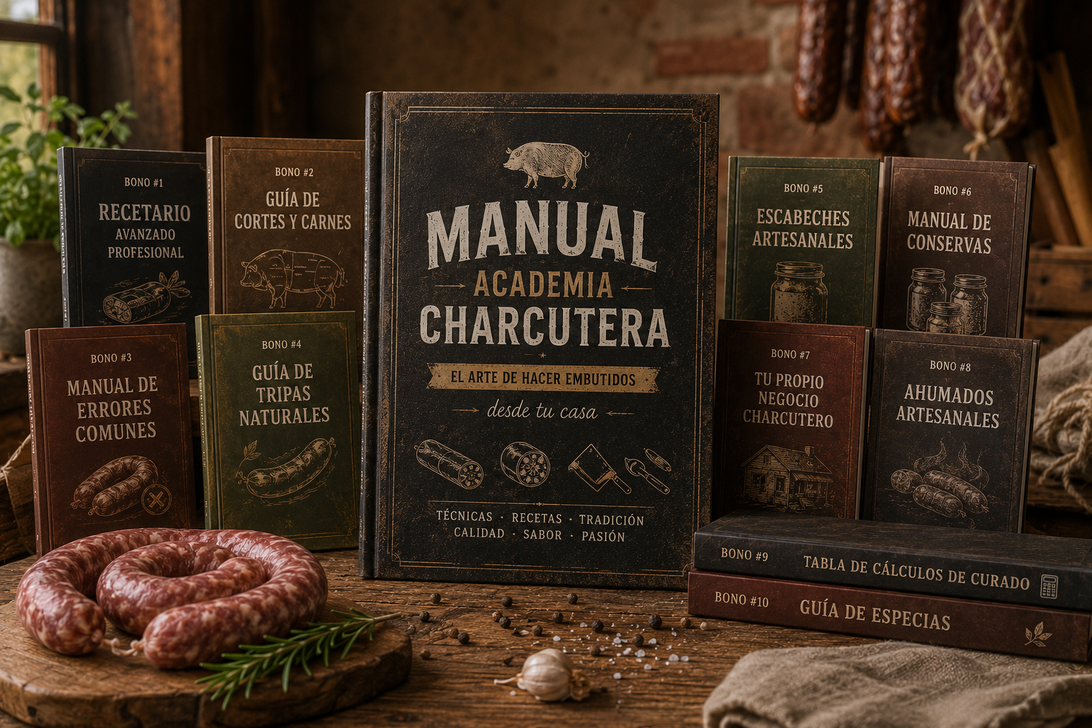 Manual Escuela Charcutera Mockup